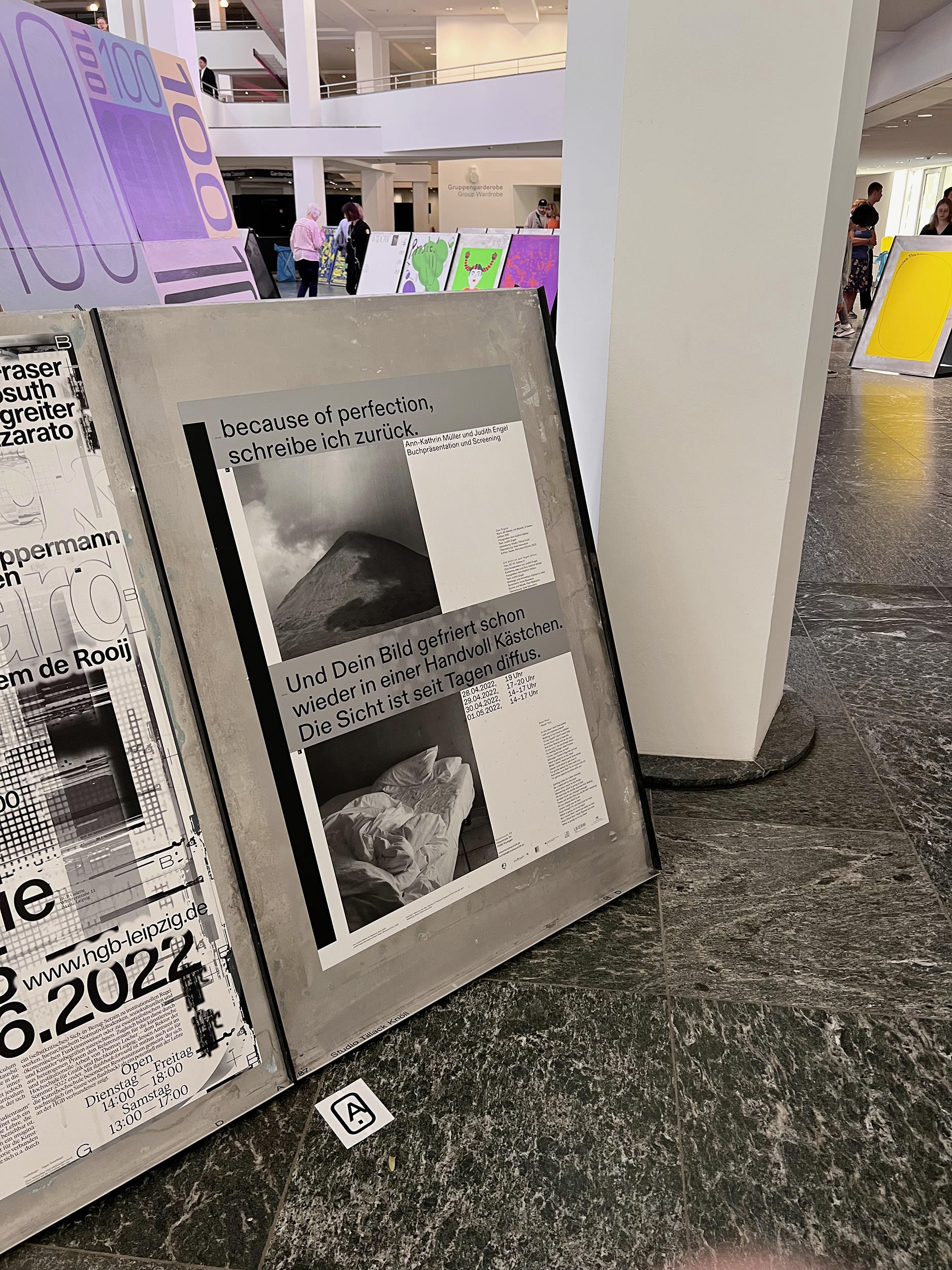 Das Signal, three color offset print, 594x841mm &copy; Studio Tillack Knöll, 2022